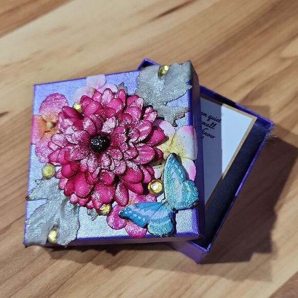 ✍️Handmade✍️ Support Ribbon Earring, Poem & Gift Box Set - Picture 11 of 11